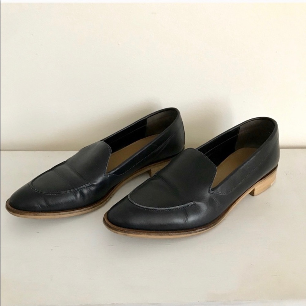 Everlane Modern Loafers, Dark Blue Women’s 8